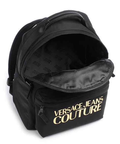 zaino mini versace|versace jeans black.